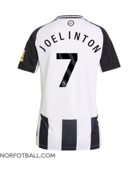 Billige Fotballdrakt Newcastle United Joelinton #7 Replika Hjemmedrakt Dame 2024-25 Kortermet